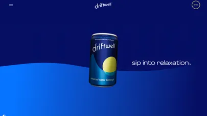 Driftwell: Homepage Hero