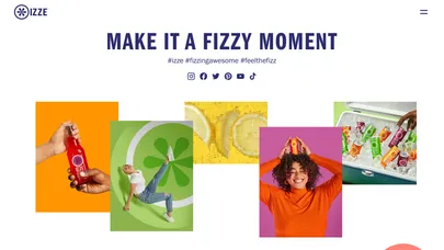 Izze: Social