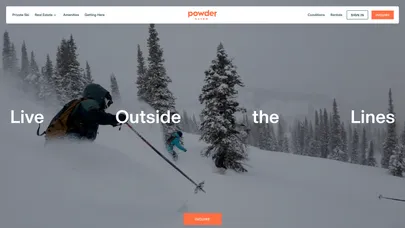 Powder Haven: Home Hero